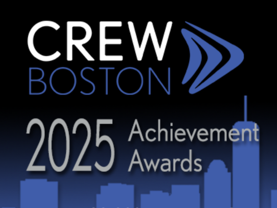 Crew Boston (logo) 2025 Achievement Awards.