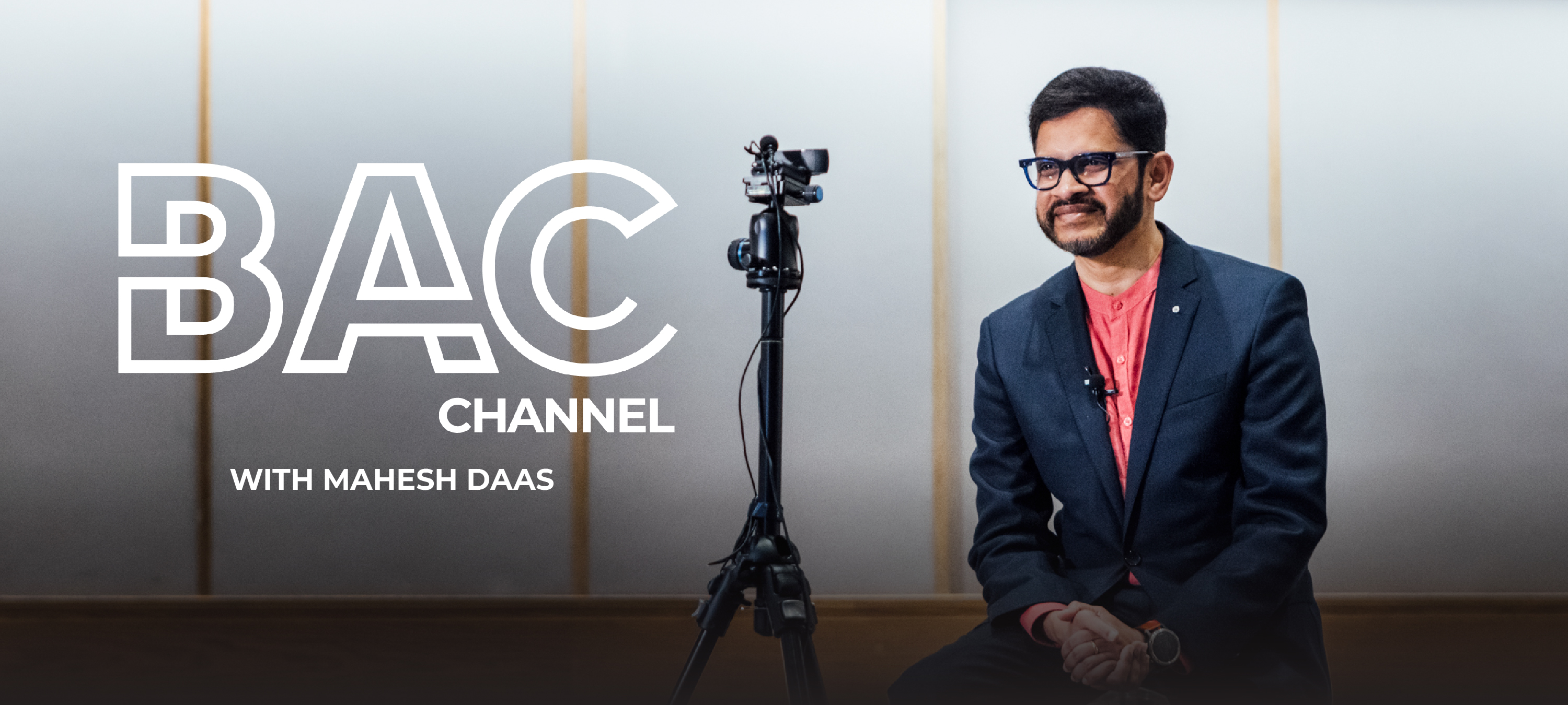 BAC Channel logo and Mahesh Daas