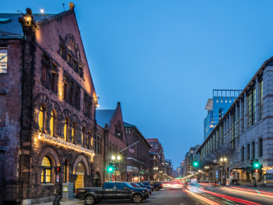 The BAC's 951 Boylston Street building (street view).