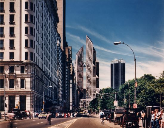 Columbus Center, New York, 1987. Courtesy of Safdie Architects.