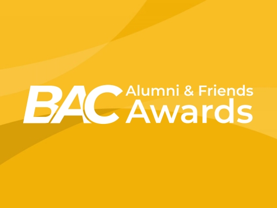 BAC Alumni and Friends Awards.