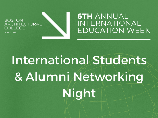 International Students and Alumni Networking Night  Nov 12
