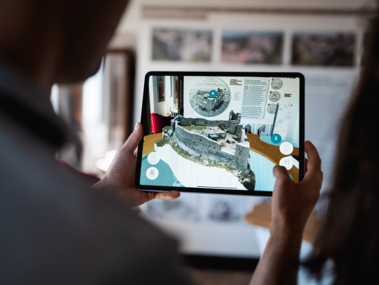 Mixed Reality installation for the Museo Diffuso.