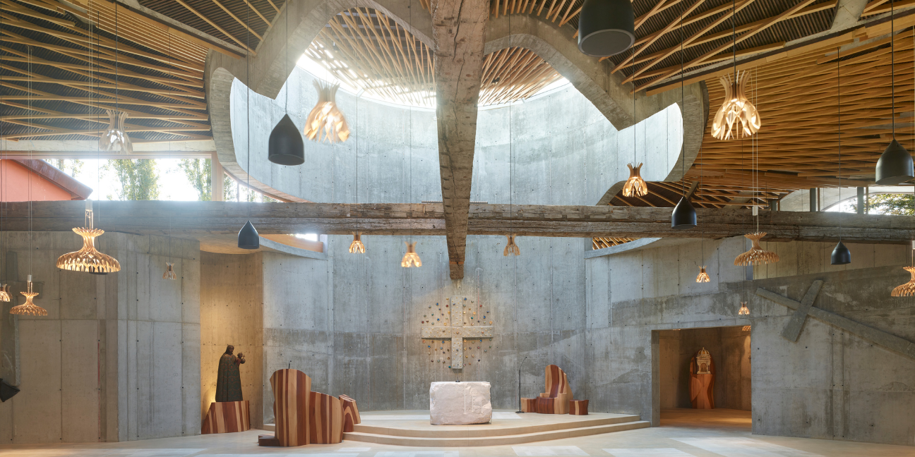 San Giacomo Apostolo Church and Parish Complex - Ferrara, Italy. Photo Credit: Roland Halbe.