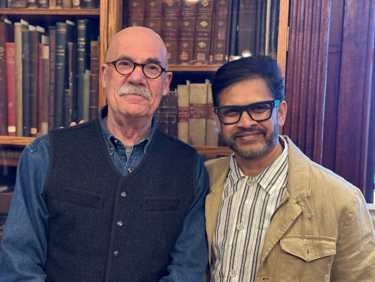 Len Charney and BAC President Mahesh Daas.
