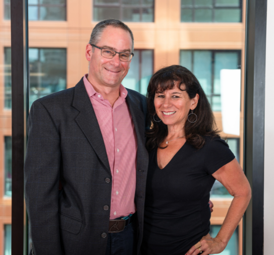 David Silverman, FAIA, B.Arch'94 (left), and Felice Silverman, FIIDA, MID'14 (right). Courtesy of STA Design. Photographer: Paige McWhorter.